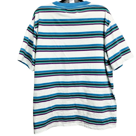 Vintage Guess Striped Tee Shirt - Picture 4 of 7